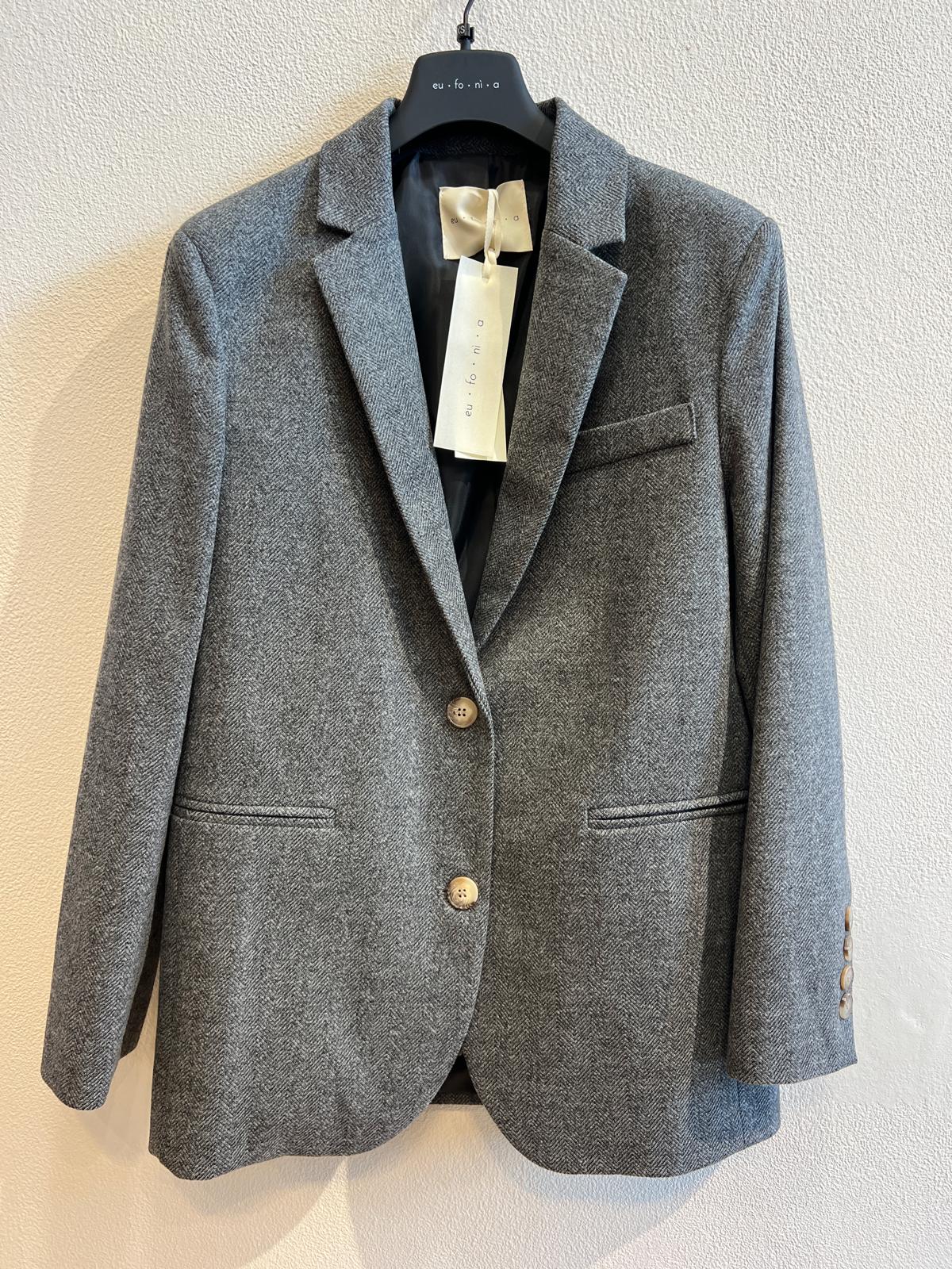 Blazer cinza - Eufonia