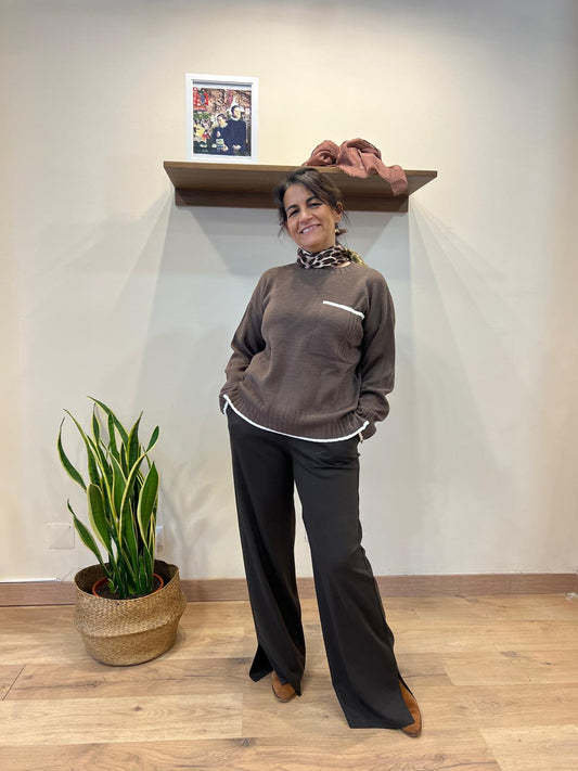 Camisola com bolso - Maria Bellentani