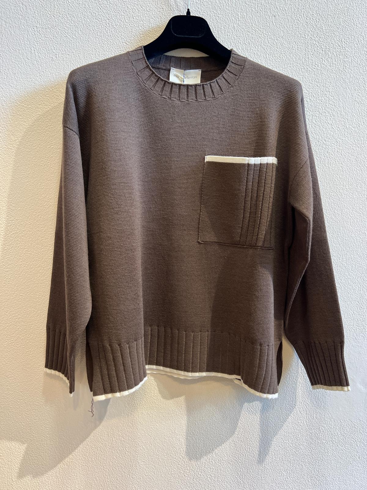 Camisola com bolso - Maria Bellentani
